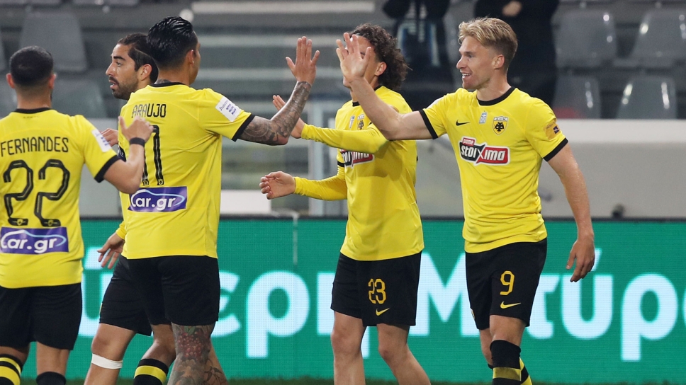 Απόλλων Λεμεσού - ΑΕΚ 0-1: Νίκη με Φαν Βέερτ σε γιορτινό κλίμα