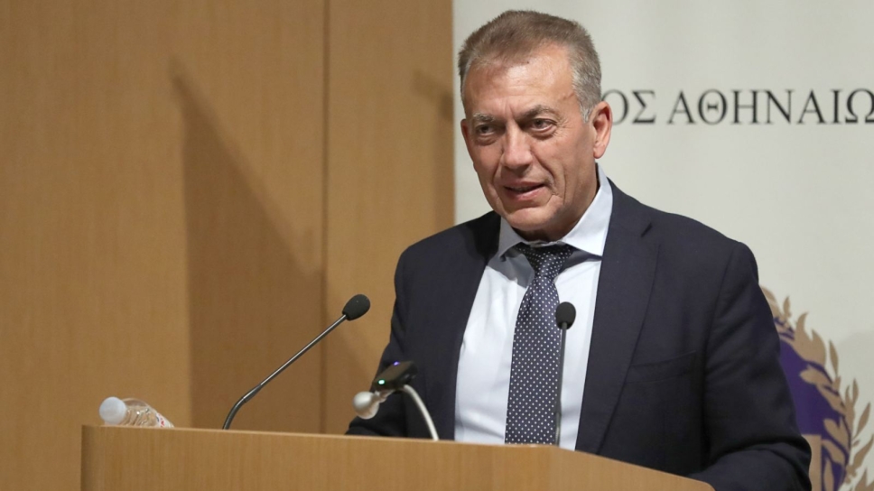 Ο Γιάννης Βρούτσης μιλάει στο Μουσείο Ακρόπολης