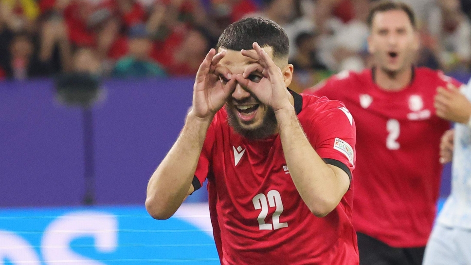 Ο Μικαουτάτζε έχει κάνει το 2-0 της Γεωργίας επί της Πορτογαλίας