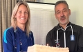 Ξεχωριστά γενέθλια για τον προπονητή της Εθνικής Ελλάδας στα Νησιά Φερόε - Η έκπληξη των παικτριών