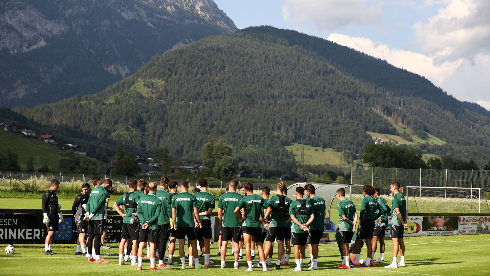 Οι «πράσινοι» αντιμετωπίζουν την Ουνιόν Χάους στο πρώτο φιλικό προετοιμασίας στην Αυστρία.