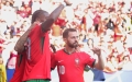 Οι παίκτες της Πορτογαλίας πανηγυρίζουν