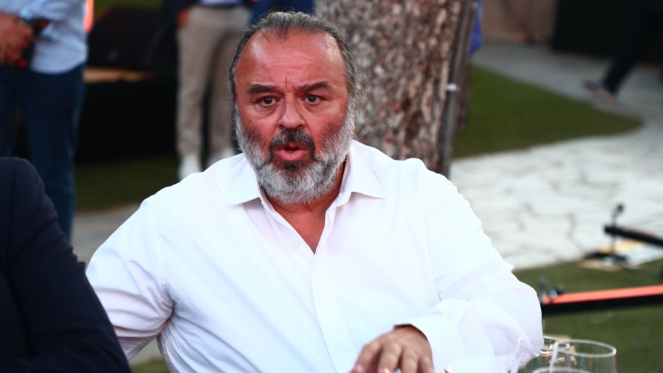 Ο νέος ιδιοκτήτης της Ένωσης έδωσε το παρών στην κλήρωση του πρωταθλήματος και μίλησε για την ομάδα του Αλμέιδα