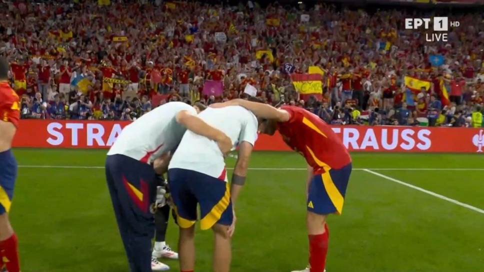 O Ισπανός ποδοσφαιριστής πρωταγωνίστησε σε ένα τρομερό στιγμιότυπο