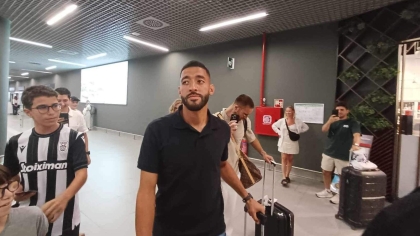 Έφτασε ο Μαροκινός ποδοσφαιριστής προκειμένουν να τελειώσει η μεταγραφή του στον Δικέφαλο