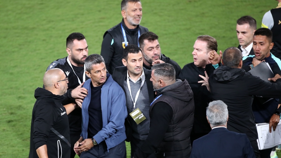 Ένταση μετά το ντέρμπι ΑΕΚ - ΠΑΟΚ στην OPAP-Arena