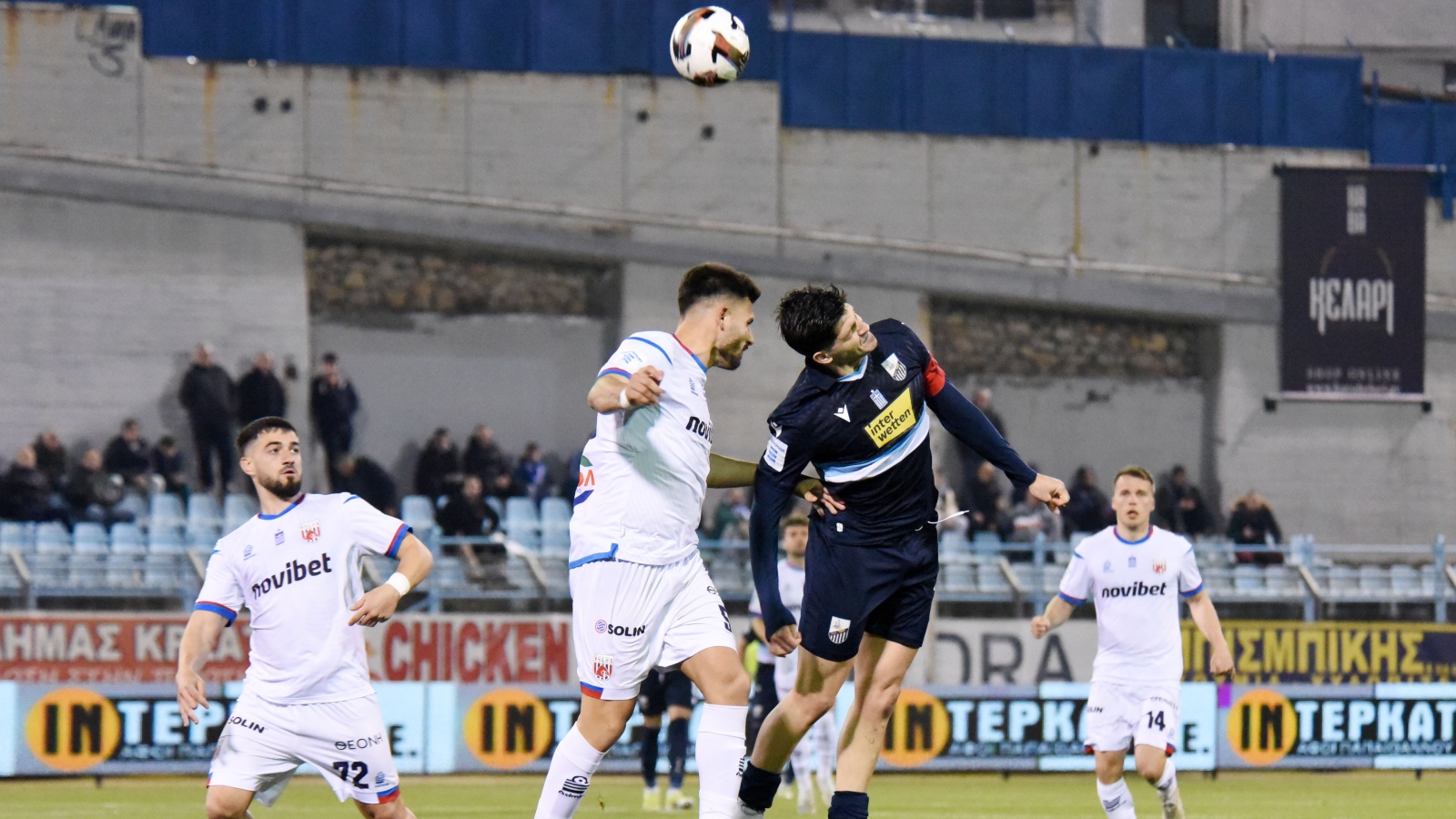 Φάση από τον αγώνα της κανονικής περιόδου, Λαμία-Βόλος